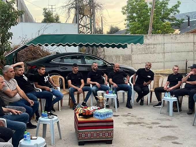 عقد راية الصلح بين عائلة عبد القادر من الطيبة وابو راس من عيلوط